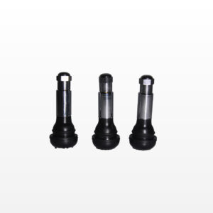 Tubeless rubber chrome valves