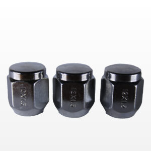 WHEEL NUT OPEN ACORN M12x1.50x21 SHORT CHROME