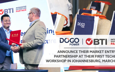 DoGo Power | BT Industries announce their market entry and partnership at their first technical workshop in Johannesburg, March 2026.