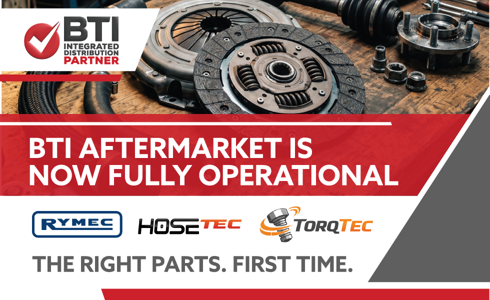 BTI establishes dedicated Aftermarket division, integrating Rymec Clutch Kits, HoseTec and TorqTec