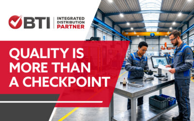 Customers should not have to think about everything happening behind the scenes to make their supply reliable. They should be able to trust that their supply chain partner is thinking about it for them – and that when something needs to be solved, they will take ownership and solve it.